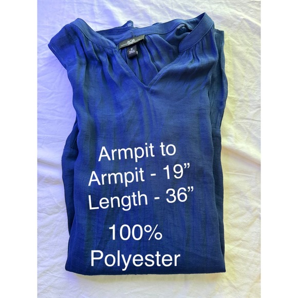 AGB Dress - worn once - Blue with Slip Built in - size Medium - Picture 2 of 6